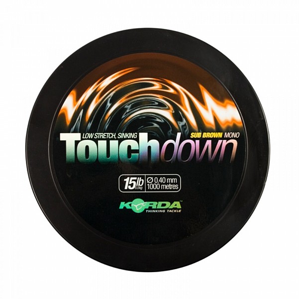 Korda TouchDown 1000mwytrzymałość/kolor 0,40/15 lb (brązowy) - MPN: KTDB15 - EAN: 5060323800027