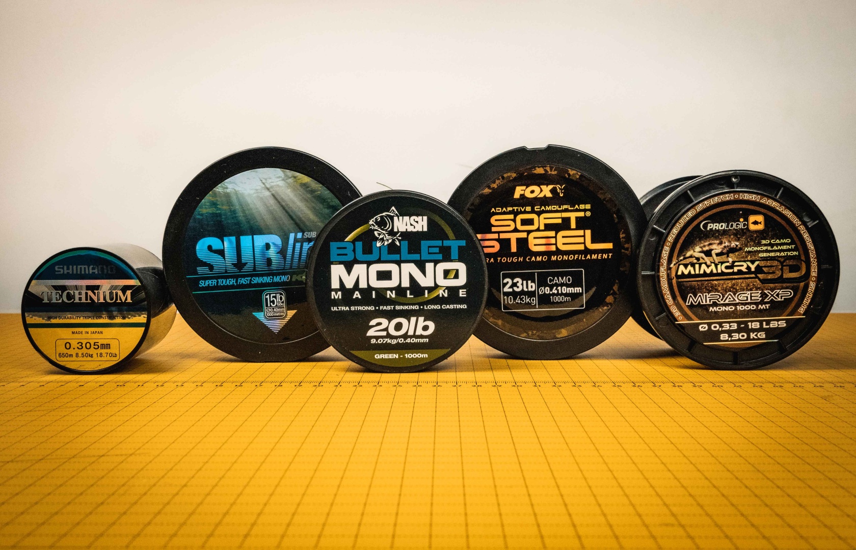 Wurmbaden Hook Line - Filo per pesca alla carpa, 6 K, 20 m