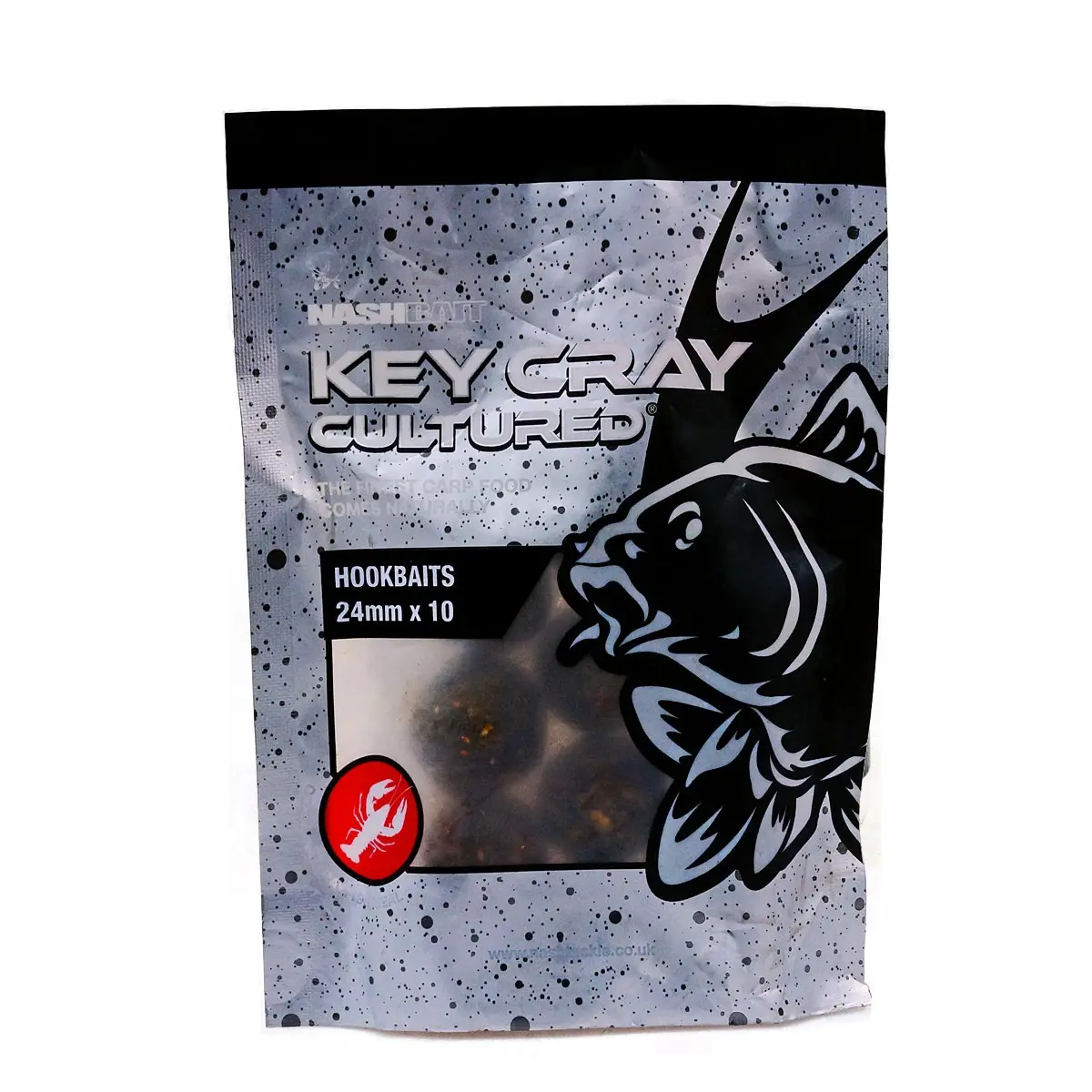 Nash Key Cray Cultured HookbaitsGröße 24 mm - MPN: B9970 - EAN: 5055108899709