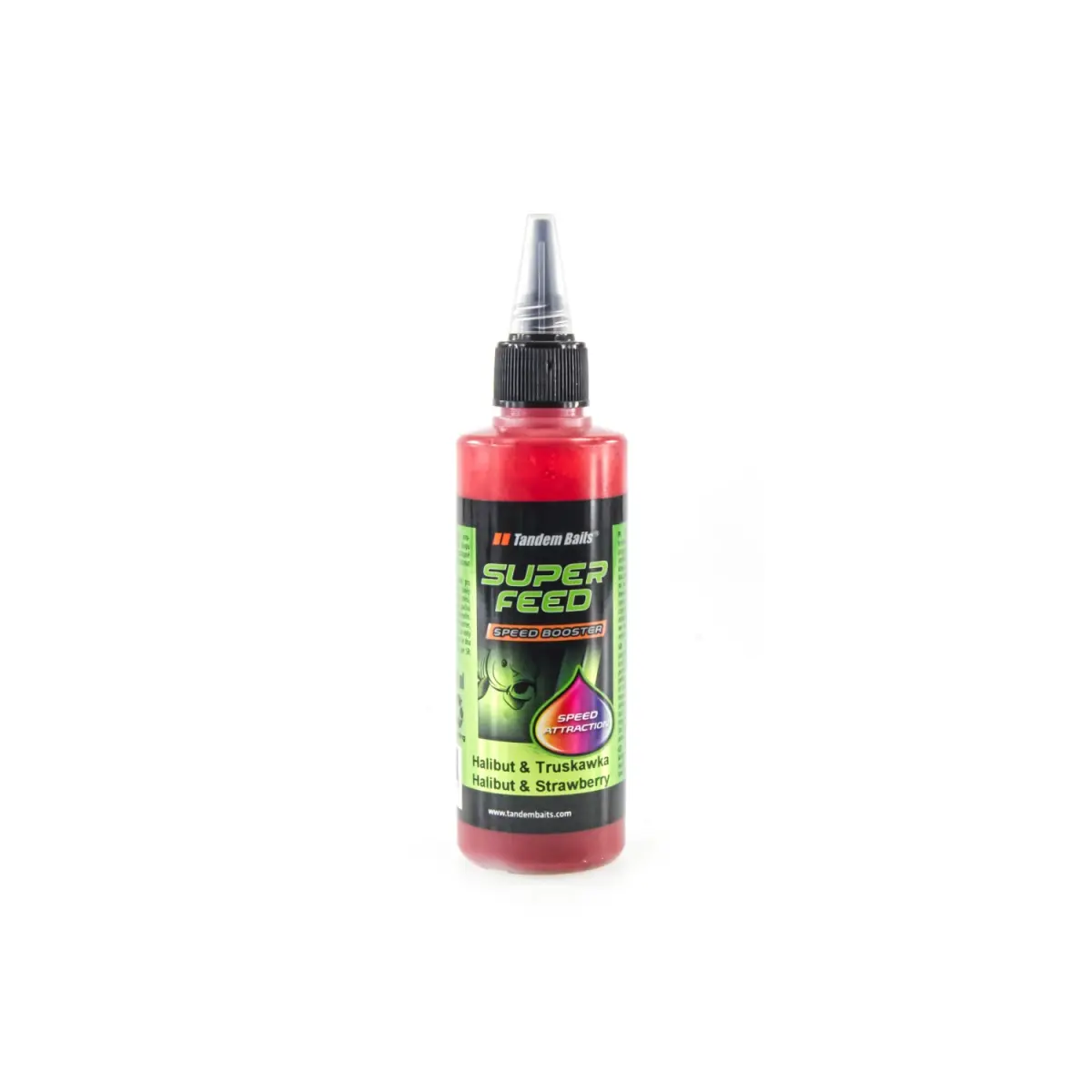 TandemBaits SuperFeed Speed Booster  - Halibut & Truskawkaopakowanie 100ml - MPN: 24401 - EAN: 5907666676141
