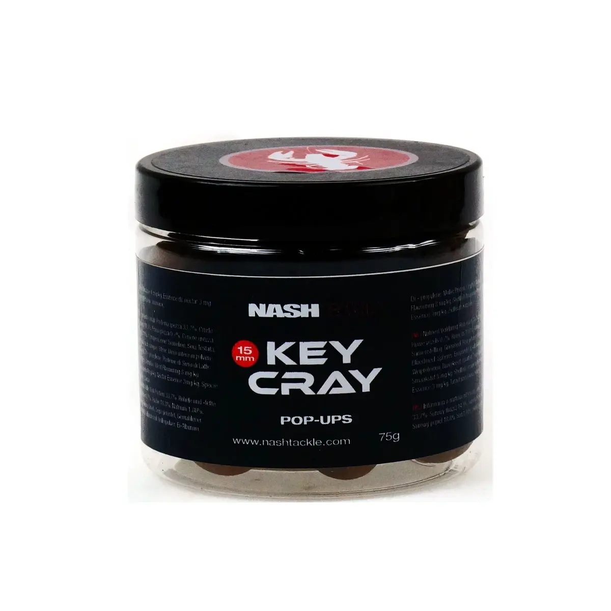 Nash Key Cray Pop Upmărimea 12 mm / 50g - MPN: B9927 - EAN: 5055108899273