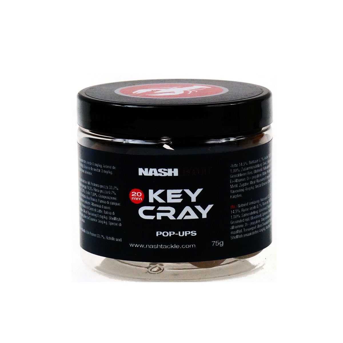 Nash Key Cray Pop Uprozmiar 20 mm / 75g - MPN: B9930 - EAN: 5055108899303