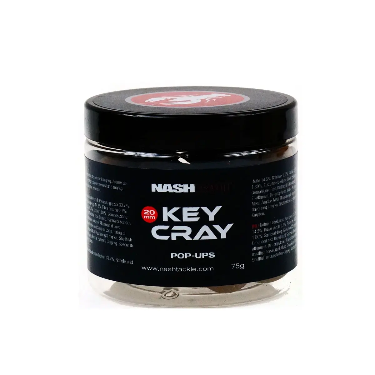 Nash Key Cray Pop Upmărimea 20 mm / 75g - MPN: B9930 - EAN: 5055108899303