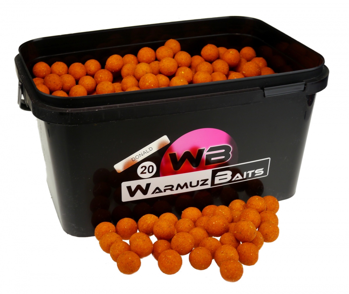 WarmuzBaits - Kulki Zanętowe Donaldrozmiar 20 mm / 3kg (wiadro) - MPN: 66621 - EAN: 5905279196940