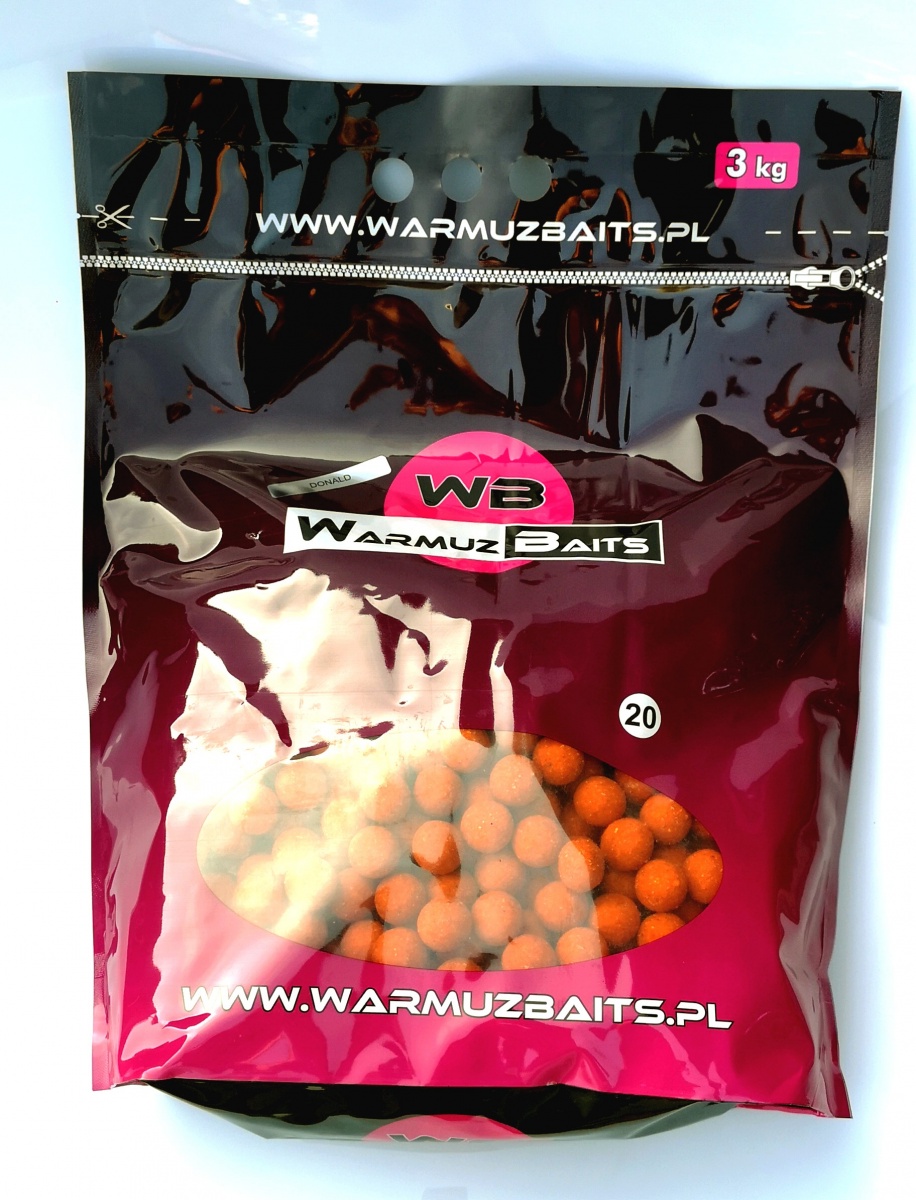 WarmuzBaits - Kulki Zanętowe Donaldrozmiar 20 mm / 3kg (worek) - MPN: 67031 - EAN: 5902537373525