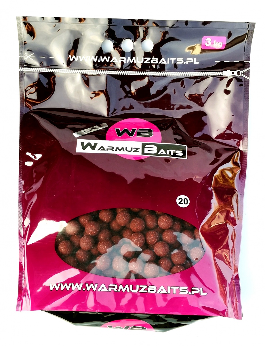 WarmuzBaits - Kulki zanętowe Punkt Grozmiar 20 mm / 3kg (worek) - MPN: 67033 - EAN: 5902537373549