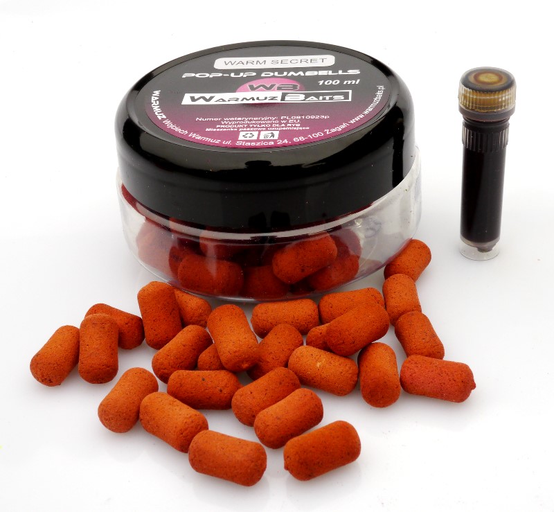 WarmuzBaits Pop-Up - Warm Secretrozmiar 10 mm dumbells / 100ml - MPN: 66749 - EAN: 5902537370623