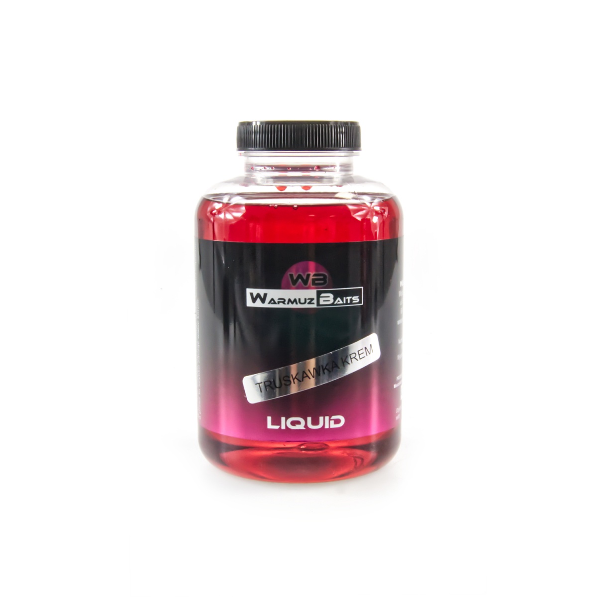 WarmuzBaits Liquid - Truskawka Kremopakowanie 500ml - MPN: 66789 - EAN: 5905279196926