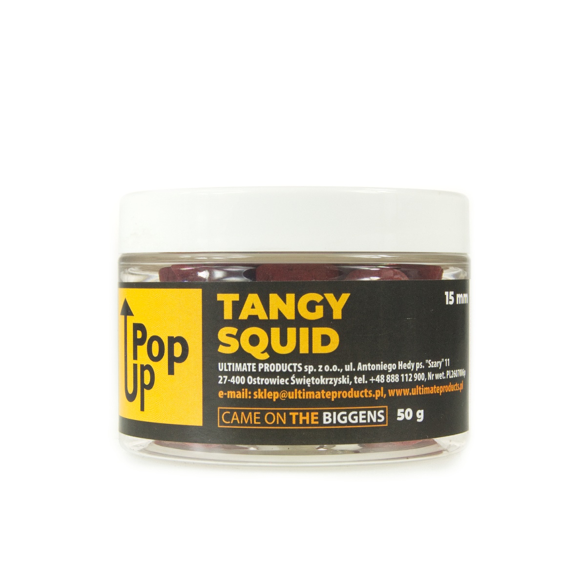 UltimateProducts Pop-Ups - Tangy Squidrozmiar 15 mm - EAN: 5903855430181