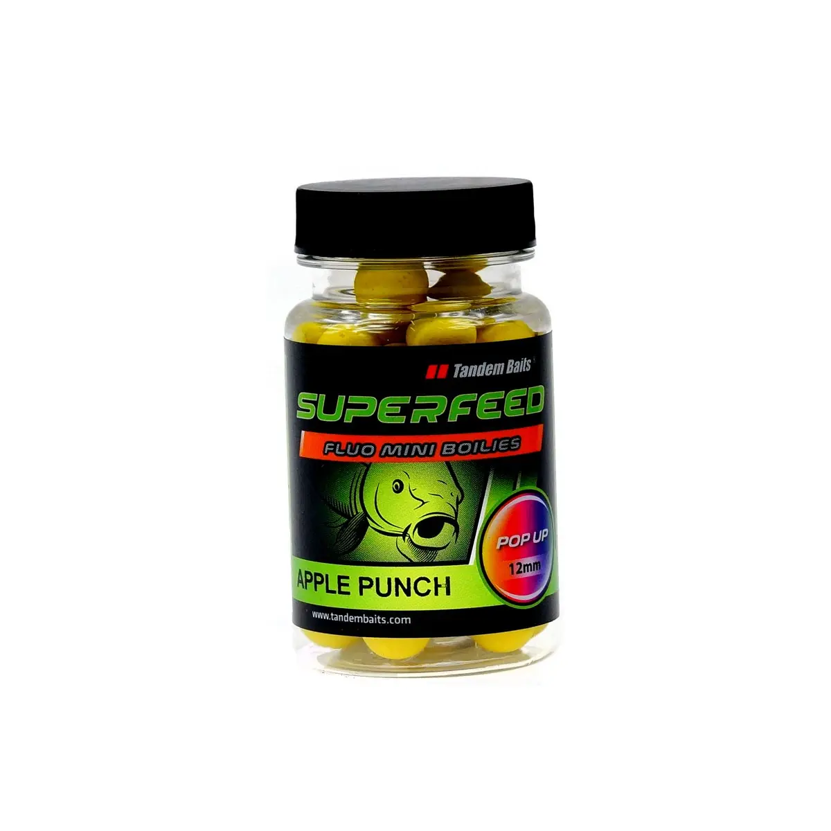 TandemBaits SuperFeed Fluo Apple Punchmărimea 12 mm / 35g - MPN: 24652 - EAN: 5907666675779