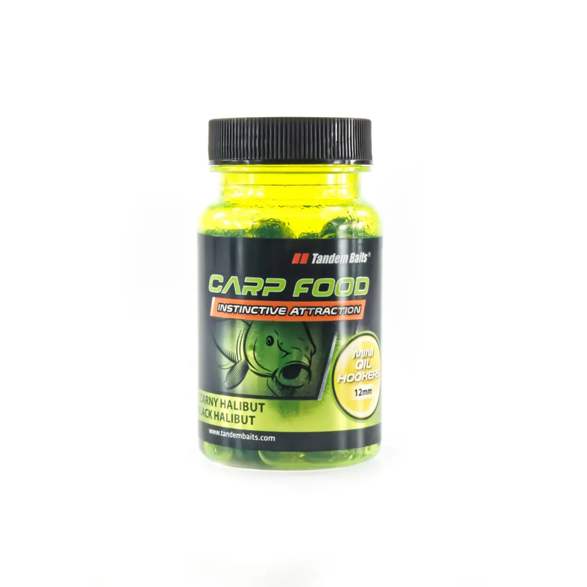 TandemBaits Carp Food Oil Hookers  - Czarny Halibutrozmiar 12 mm / 50g - MPN: 17522 - EAN: 5907666676363