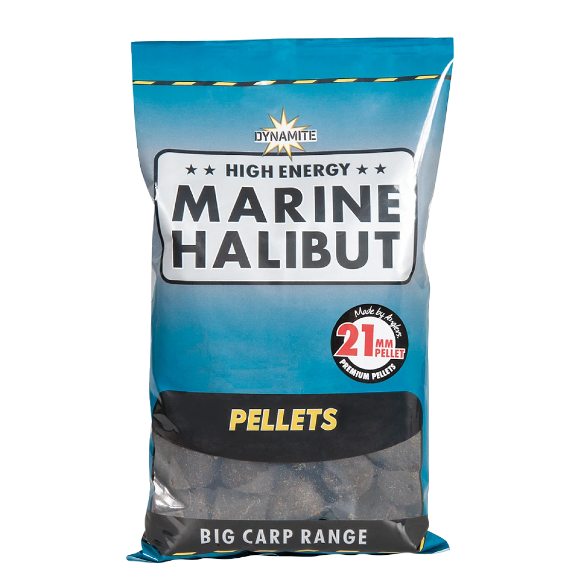 Dynamite Baits Pellets -Marine Halibut tamaño 21 mm / 900g (con agujero) - MPN: DY095 - EAN: 5031745900459