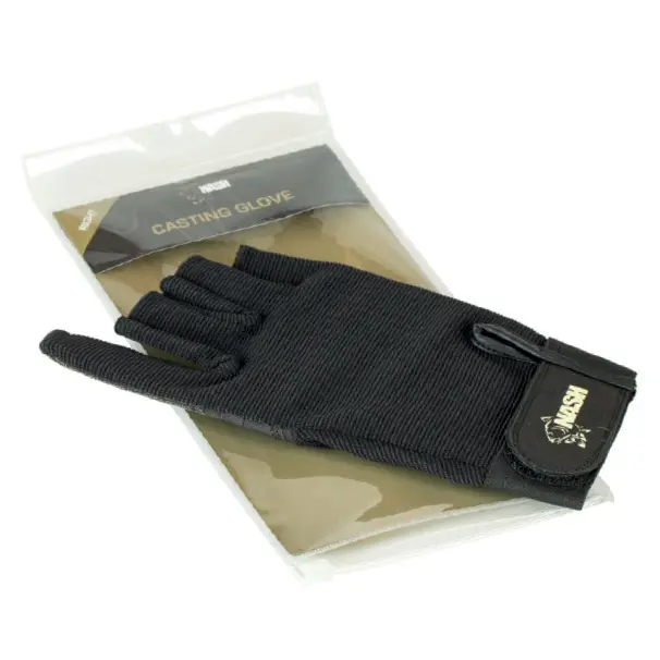 Nash Casting Glove sulla mano sinistraversione sulla mano sinistra - MPN: C0310 - EAN: 5055144803104