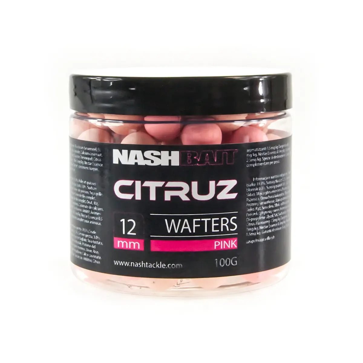 NEW Nash Citruz Pink Waftersmărimea 12 mm /75g - MPN: B2176 - EAN: 5055108821762