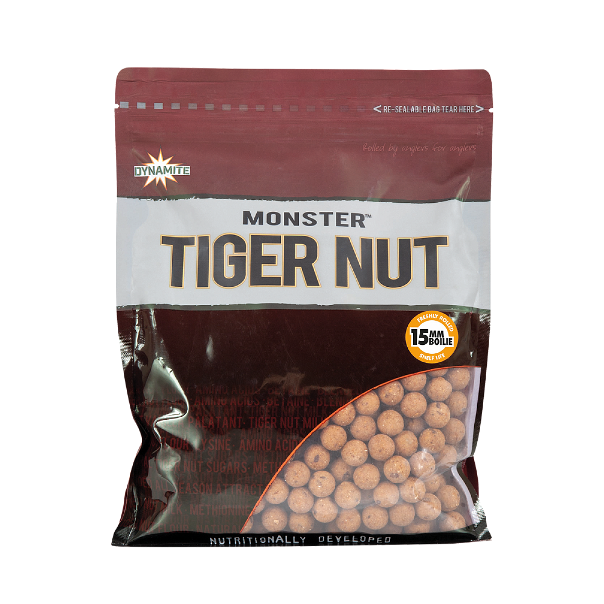 DynamiteBaits Boilies - Monster Tiger Nut rozmiar 15 mm / 1kg - MPN: DY225 - EAN: 5031745208197