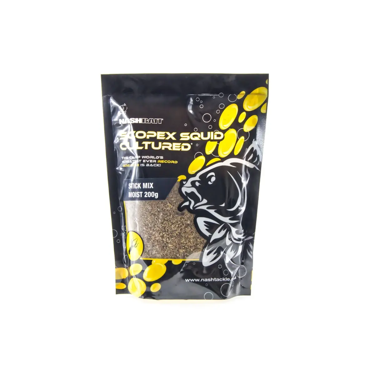 Nash Cultured Stick Mix Moist - Scopex Squid obal 200g - MPN: B6865 - EAN: 5055108868651