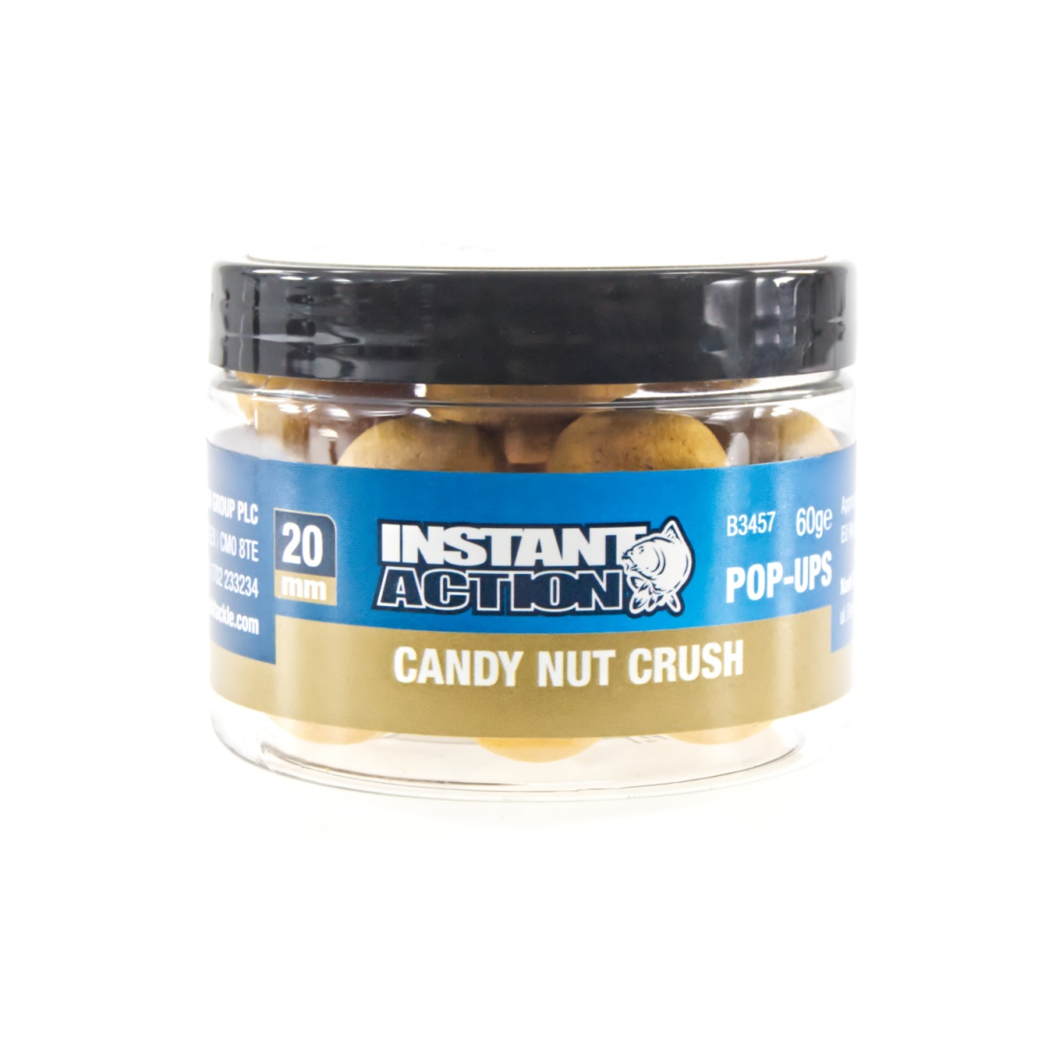 NEW Nash Instant Action Candy Nut Crush Pop-upsize 20 mm / 60g - MPN: B3457 - EAN: 5055108834571