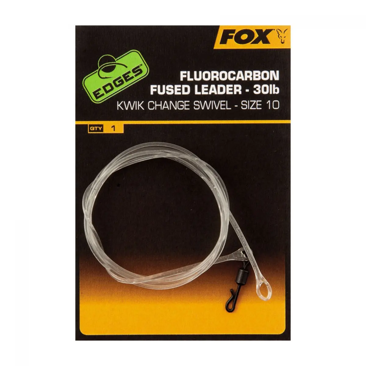 Fox Fluorocarbon Fused Leader  10Größe 10 - MPN: CAC695 - EAN: 5055350301579