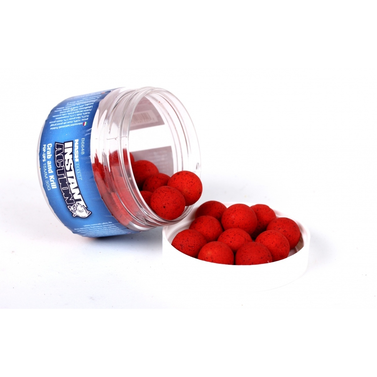 NEW Nash Instant Action Squid & Krill Pop-upрозмір 18 мм / 60г - MPN: B3361 - EAN: 5055108833611