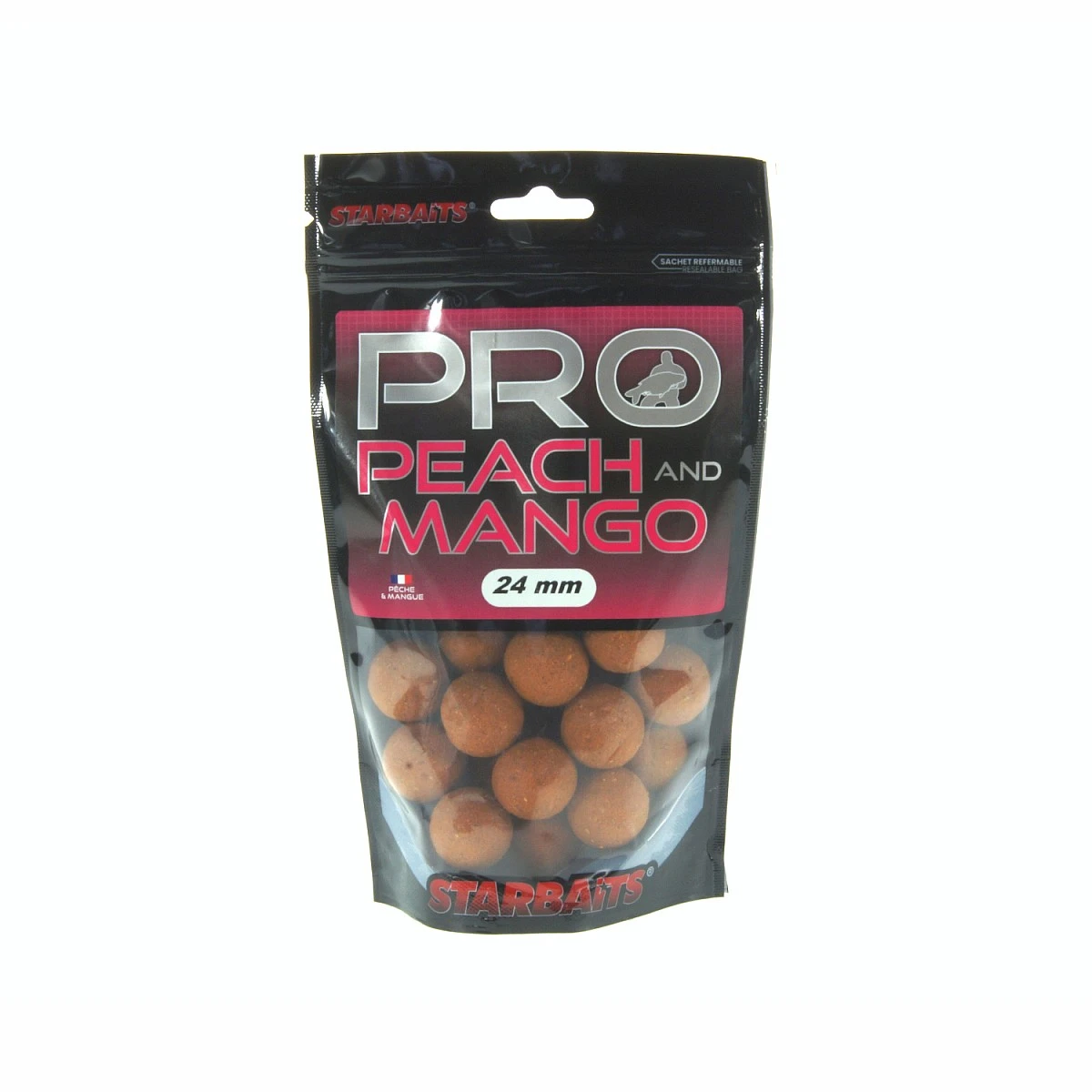 NEW Starbaits Probiotic Boilies - Peach & Mangovelikost 24 mm / 0,2kg - MPN: 63076 - EAN: 3297830630768