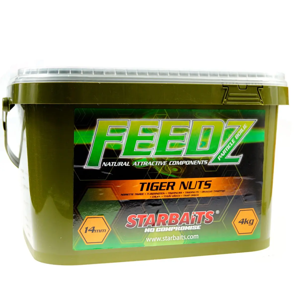 Starbaits Feedz Tigernut Boiliesрозмір 14 мм / 4 кг - MPN: 40546 - EAN: 3297830405465