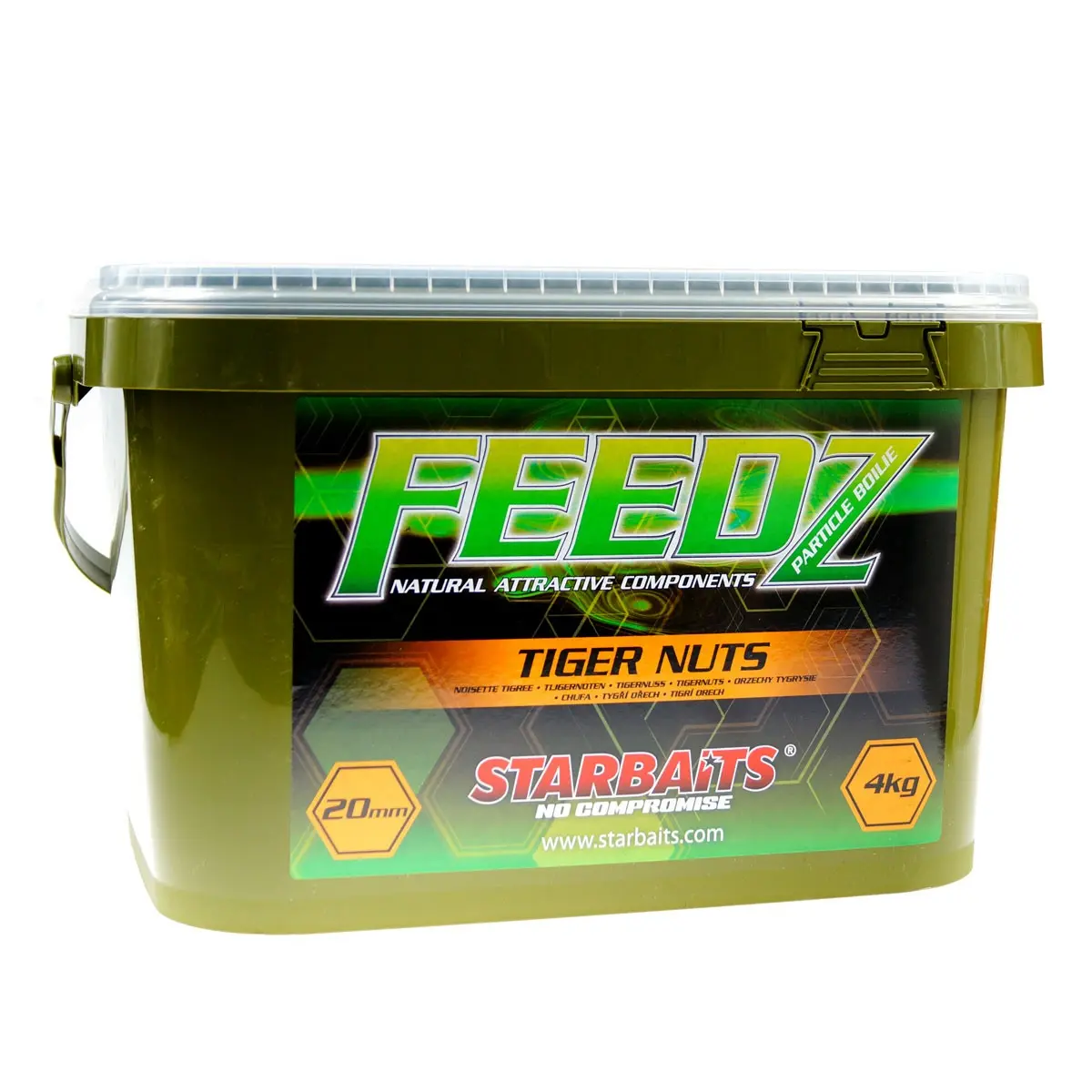 Starbaits Feedz Tigernut Boiliesрозмір 20 мм / 4 кг - MPN: 40547 - EAN: 3297830405472