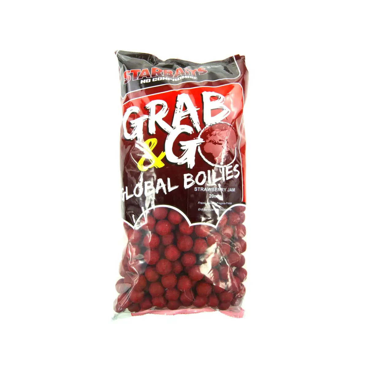 Starbaits Grab&Go Global Boilies - Strawberry Jammărimea 20mm / 2,5kg - MPN: 78687 - EAN: 3297830786878