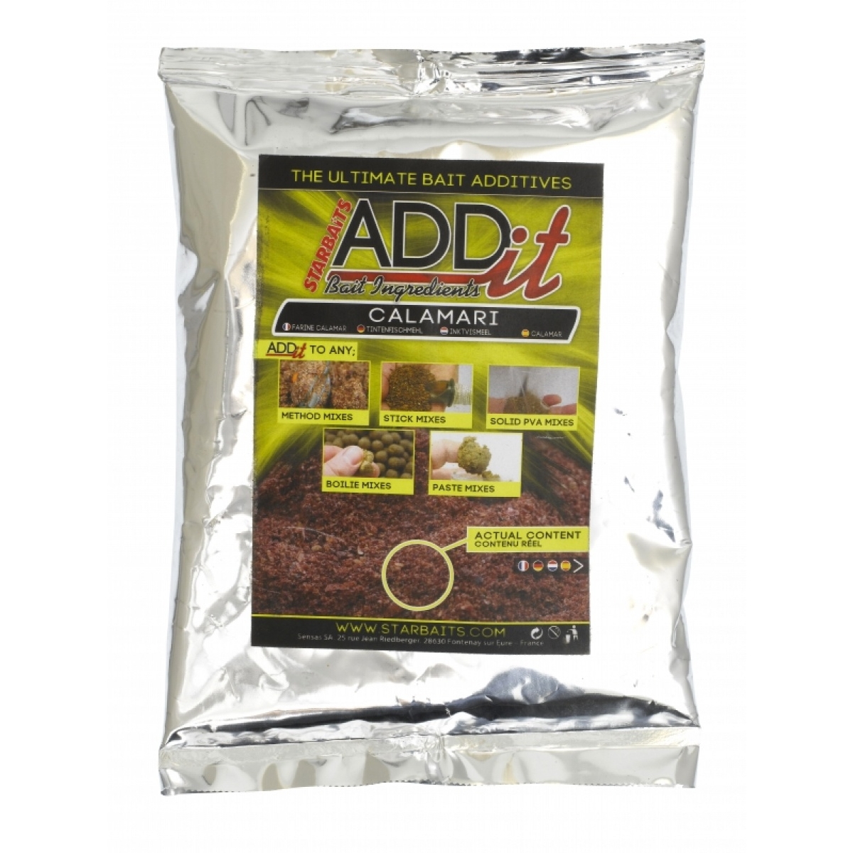 Starbaits ADD IT Squid Mealopakowanie 0.5kg - MPN: 3776 - EAN: 3297830037765