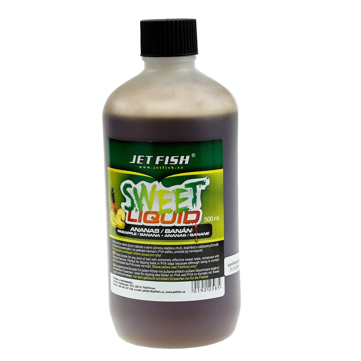JetFish Sweet Liquid Pineapple and Bananaambalaj 500ml - MPN: 192258 - EAN: 01922585