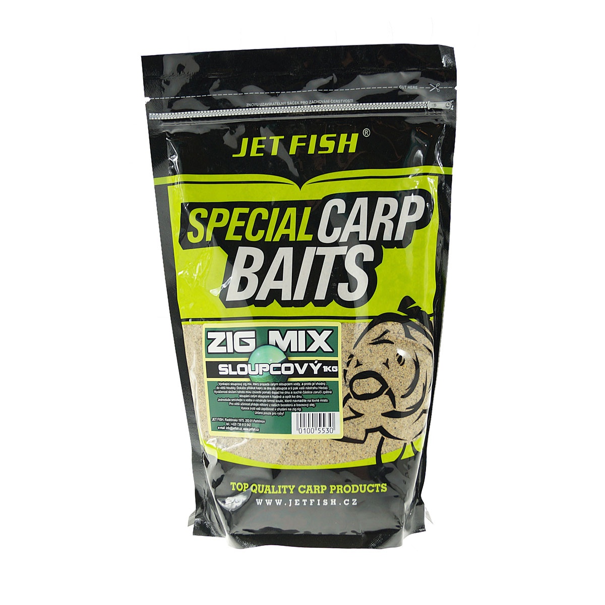 Jetfish Zig Mix - Słupopakowanie 1kg - MPN: 100553 - EAN: 01005530