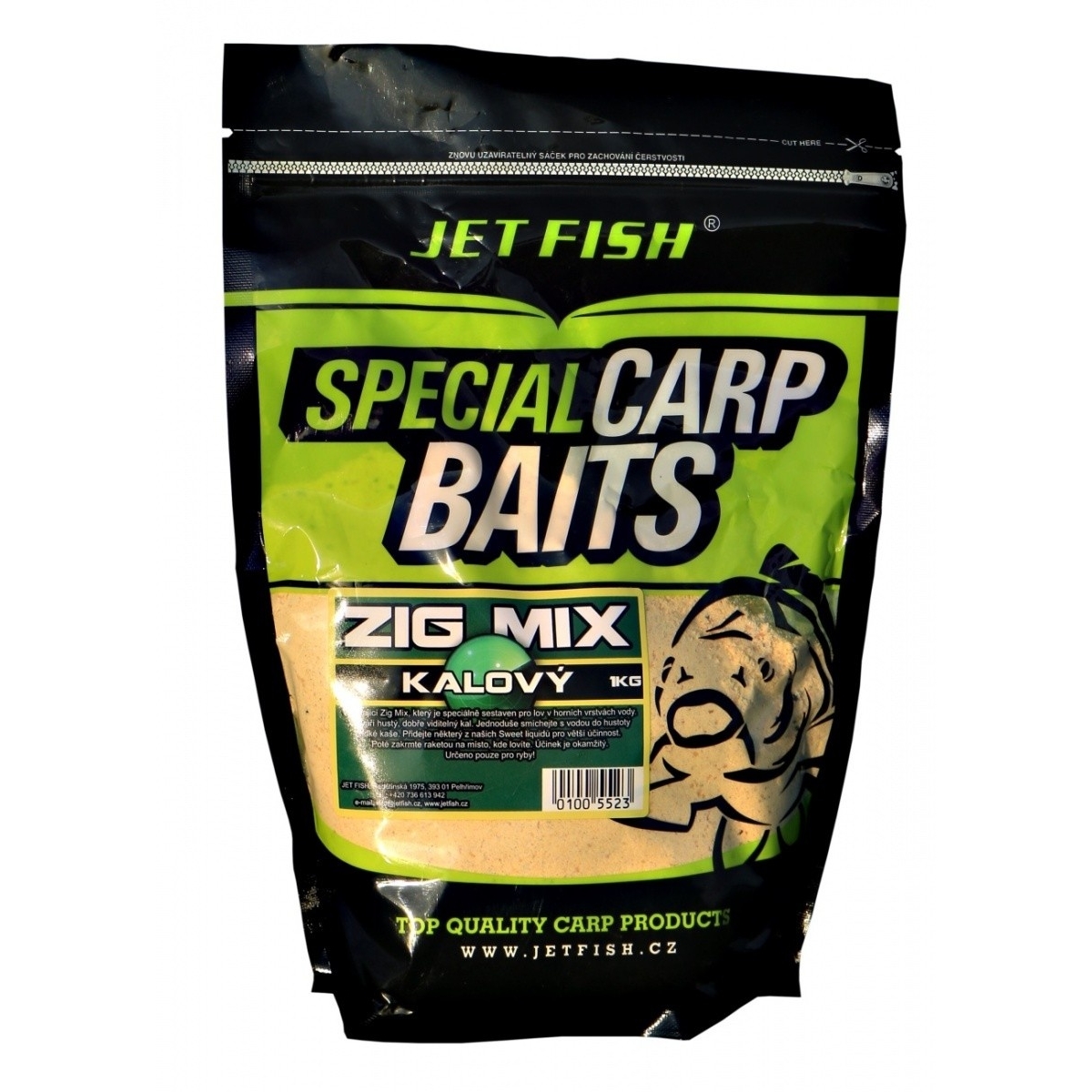 Jetfish Zig Mix - Chmuraopakowanie 1kg - MPN: 100552 - EAN: 01005523