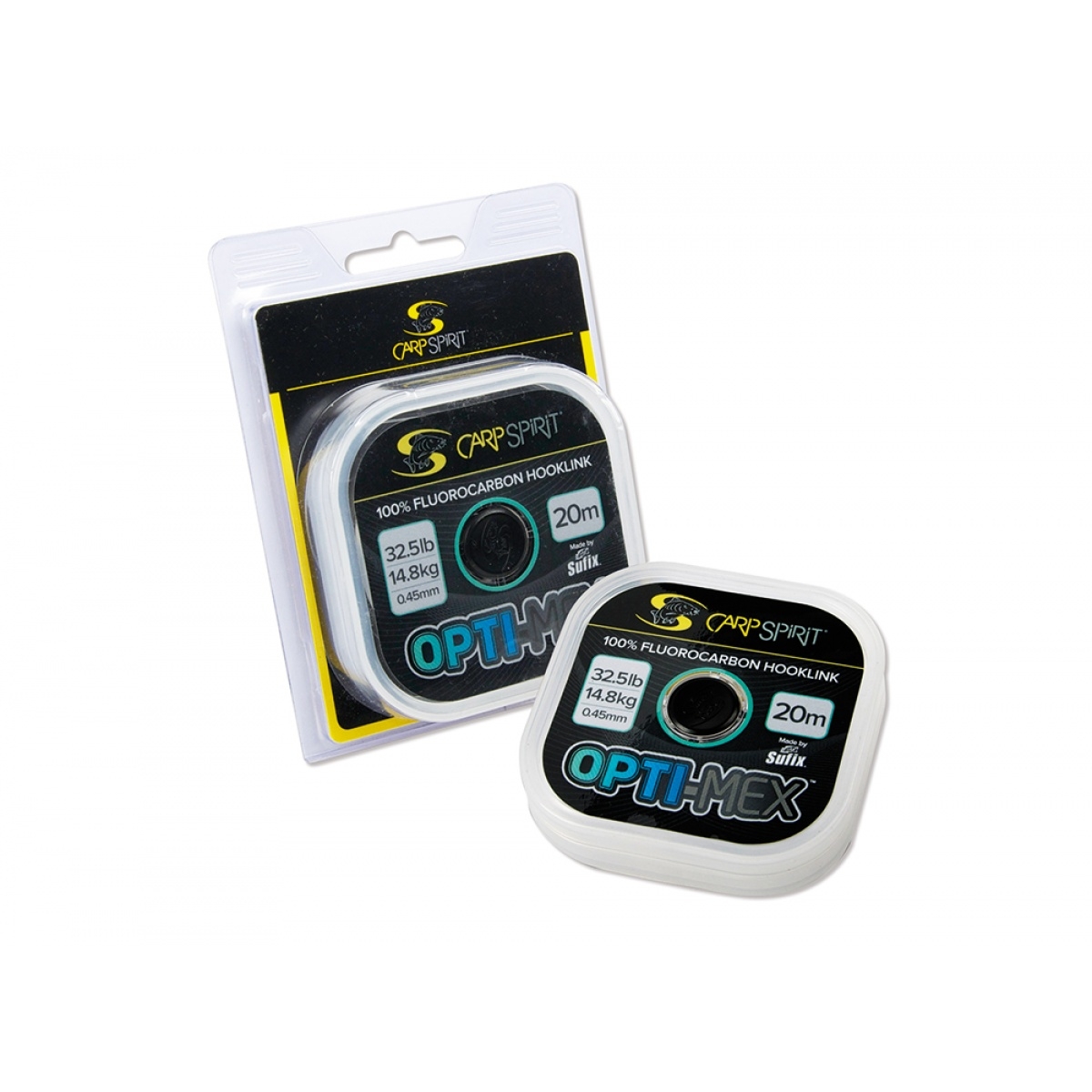 Carp Spirit Opti-Mex Fluorocarbonmodel 32.5lb (14,8kg) 0.45mm - MPN: ACS640041 - EAN: 3422993037202