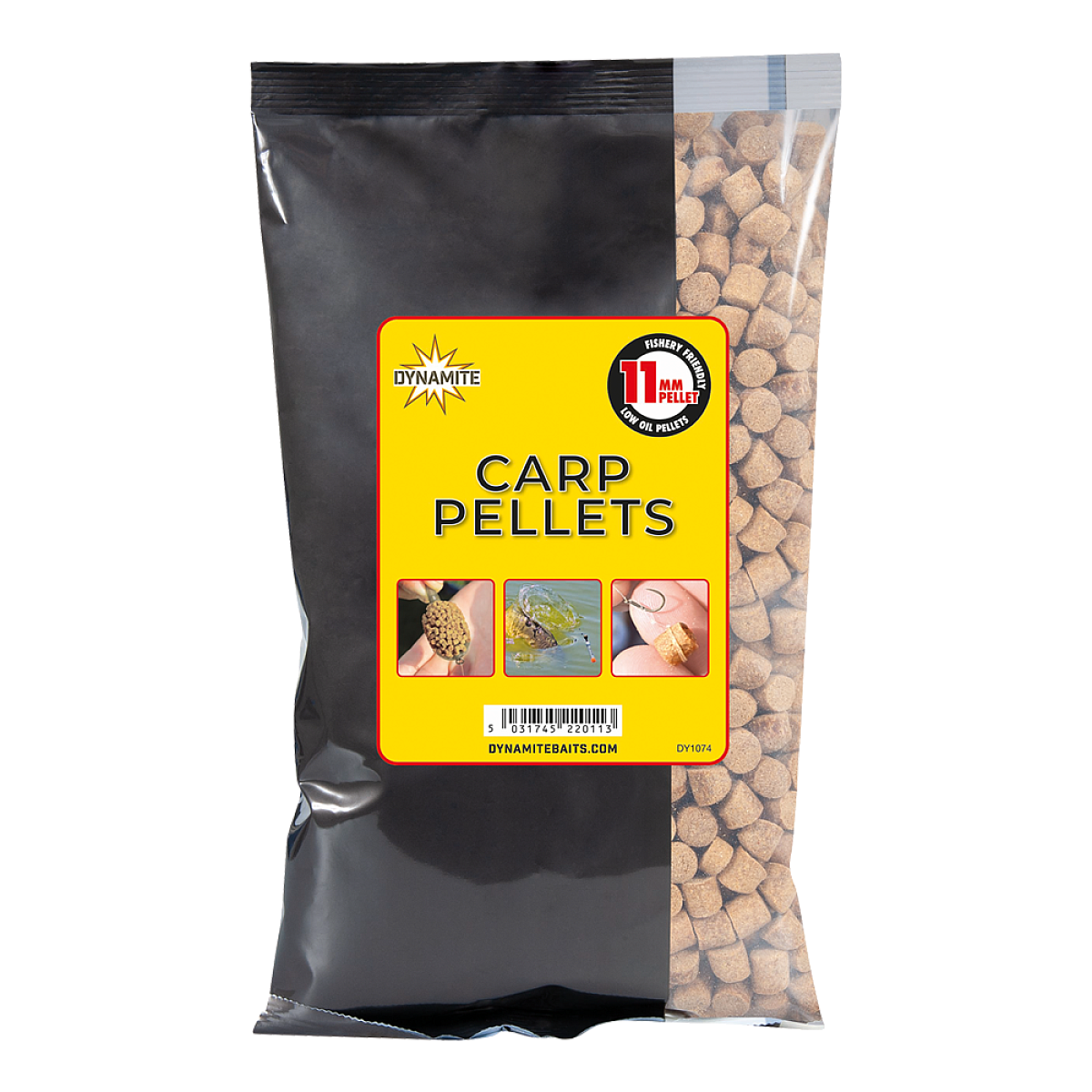 Dynamite Baits Carp Pelletsrozmiar 11 mm - MPN: DY1074 - EAN: 5031745220113