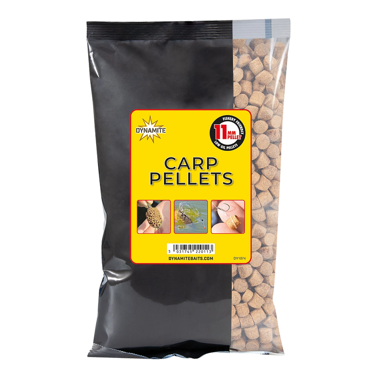 Dynamite Baits Carp Pelletsrozmiar 11 mm - MPN: DY1074 - EAN: 5031745220113
