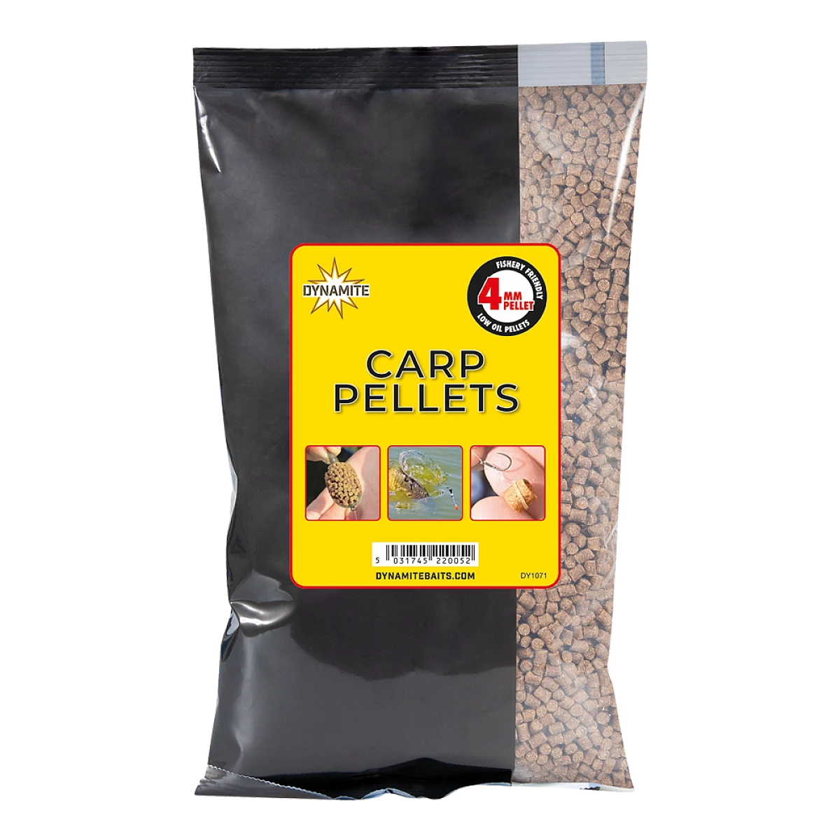 Dynamite Baits Carp Pelletsrozmiar 4 mm - MPN: DY1071 - EAN: 5031745220052