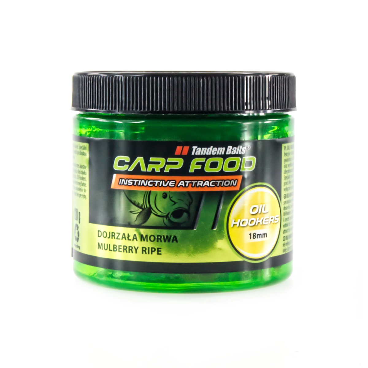 TandemBaits Carp Food Oil Hookers - Dojrzała Morwarozmiar 18 mm / 120g - MPN: 17554 - EAN: 5907666680063
