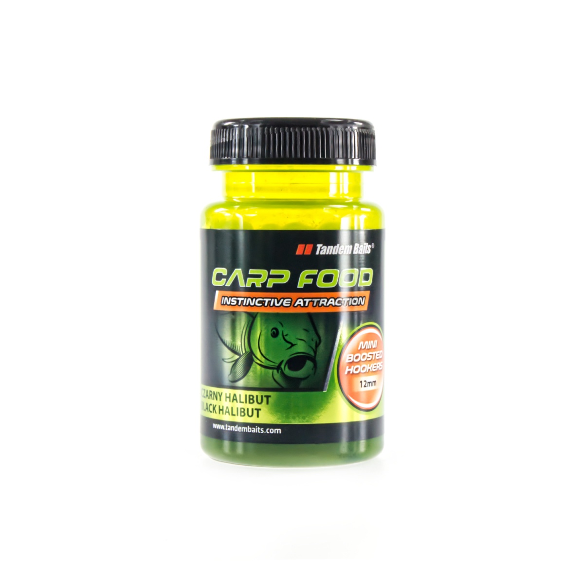 TandemBaits Carp Food Boosted Hookers - Czarny Halibutrozmiar 12 mm / 50g - MPN: 17562 - EAN: 5907666676622