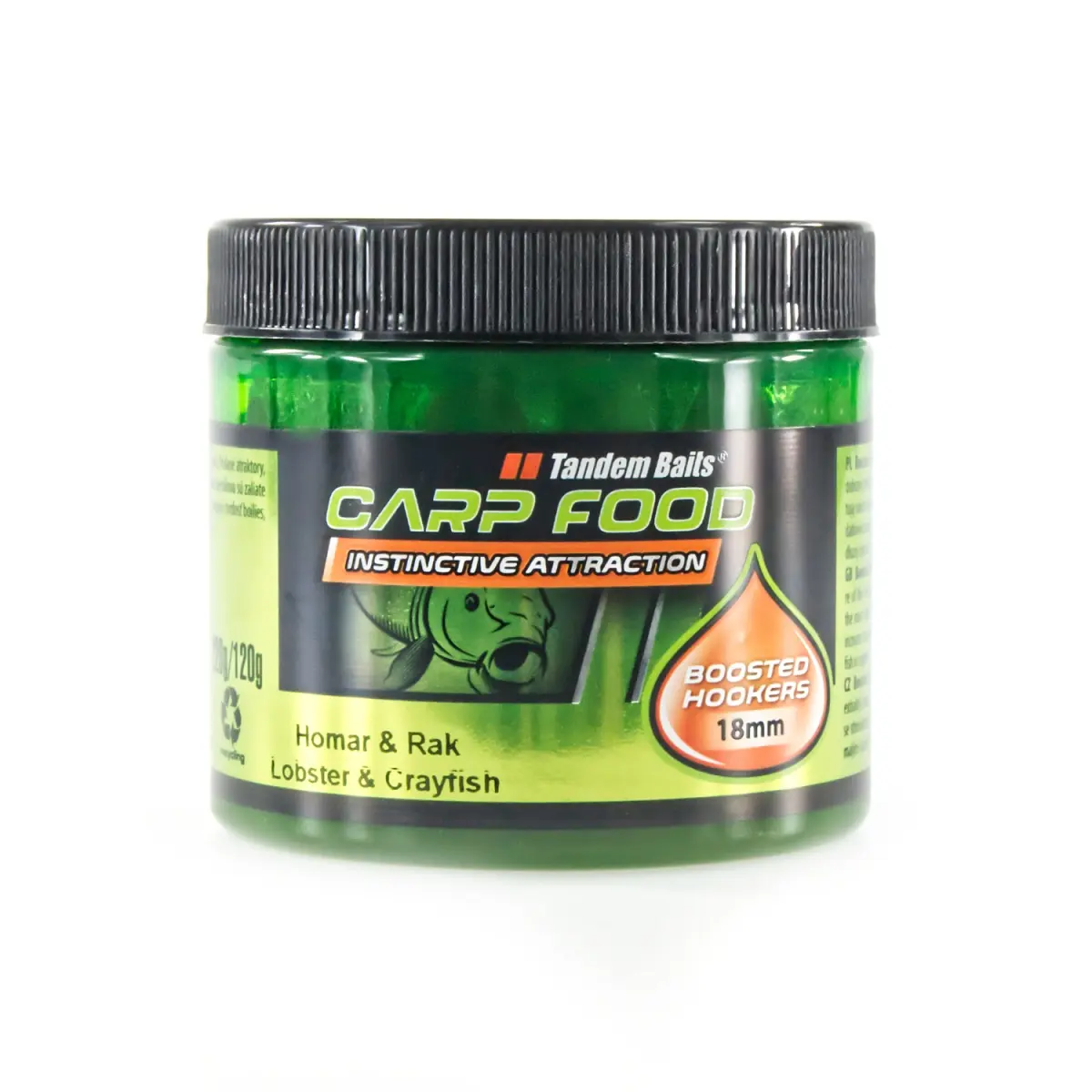 TandemBaits Carp Food Boosted Hookers - Homar & Racmărimea 18 mm / 300g - MPN: 11869 - EAN: 5907666662861
