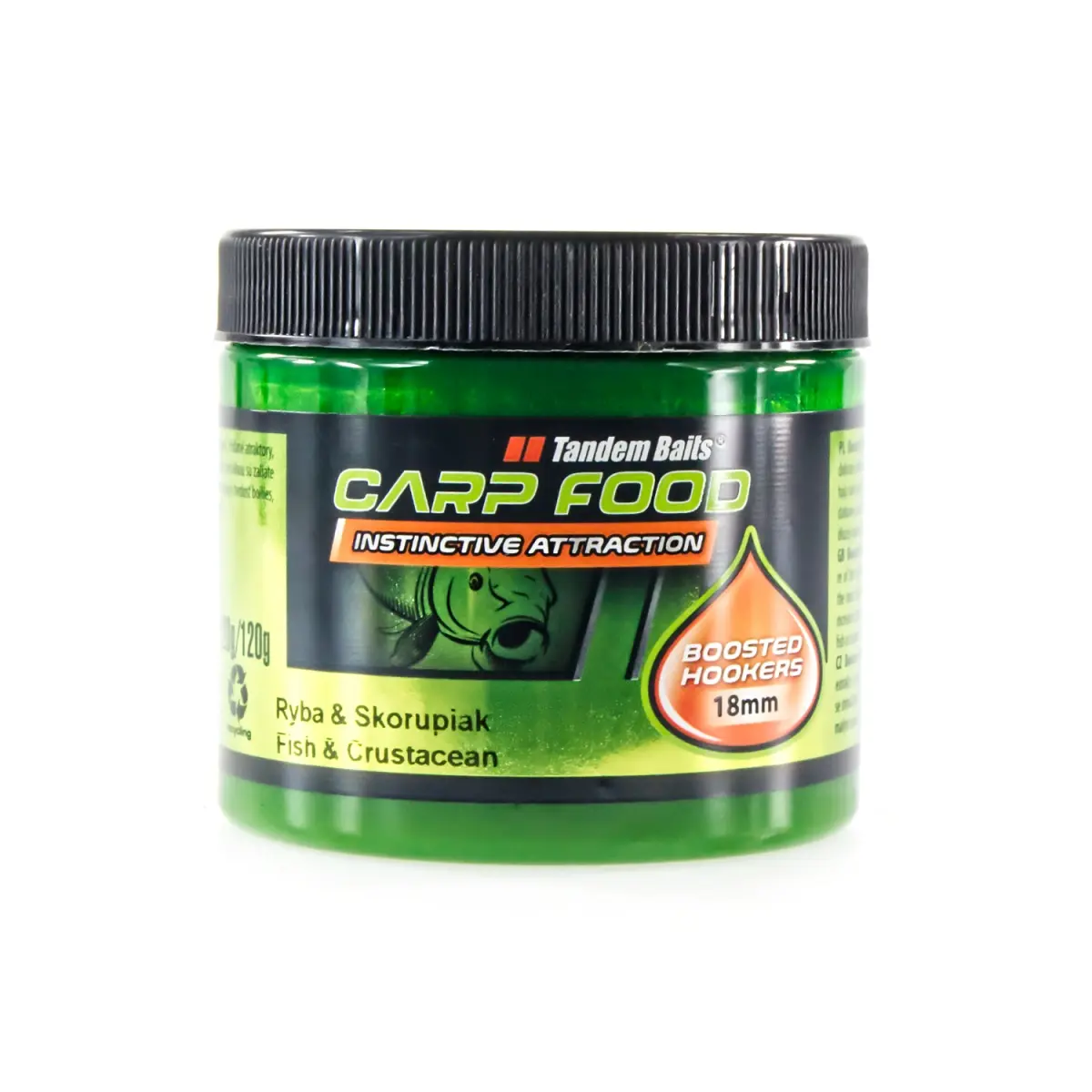 TandemBaits Carp Food Boosted Hookers - Pește & Crustaceumărimea 18 mm / 300g - MPN: 11876 - EAN: 5907666662939