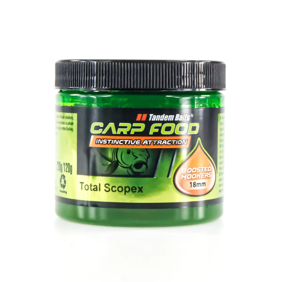 TandemBaits Carp Food Boosted Hookers - Total Scopexmărimea 18 mm / 300g - MPN: 11879 - EAN: 5907666662960
