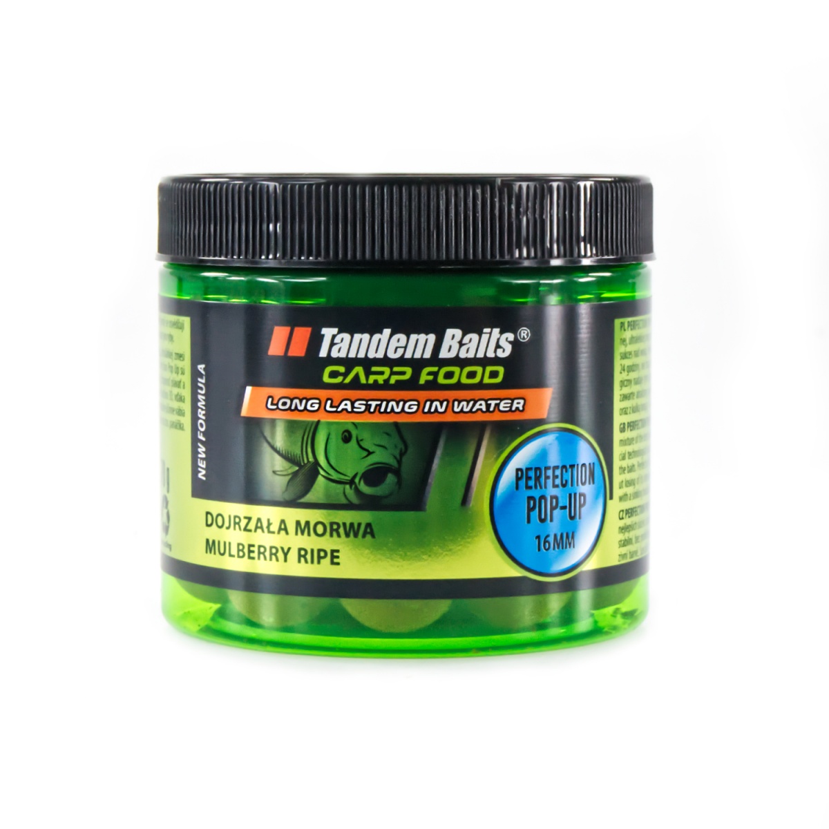 TandemBaits Carp Food Perfection Pop Up - Dojrzała Morwarozmiar 16 mm / 70g - MPN: 12634 - EAN: 5907666688977