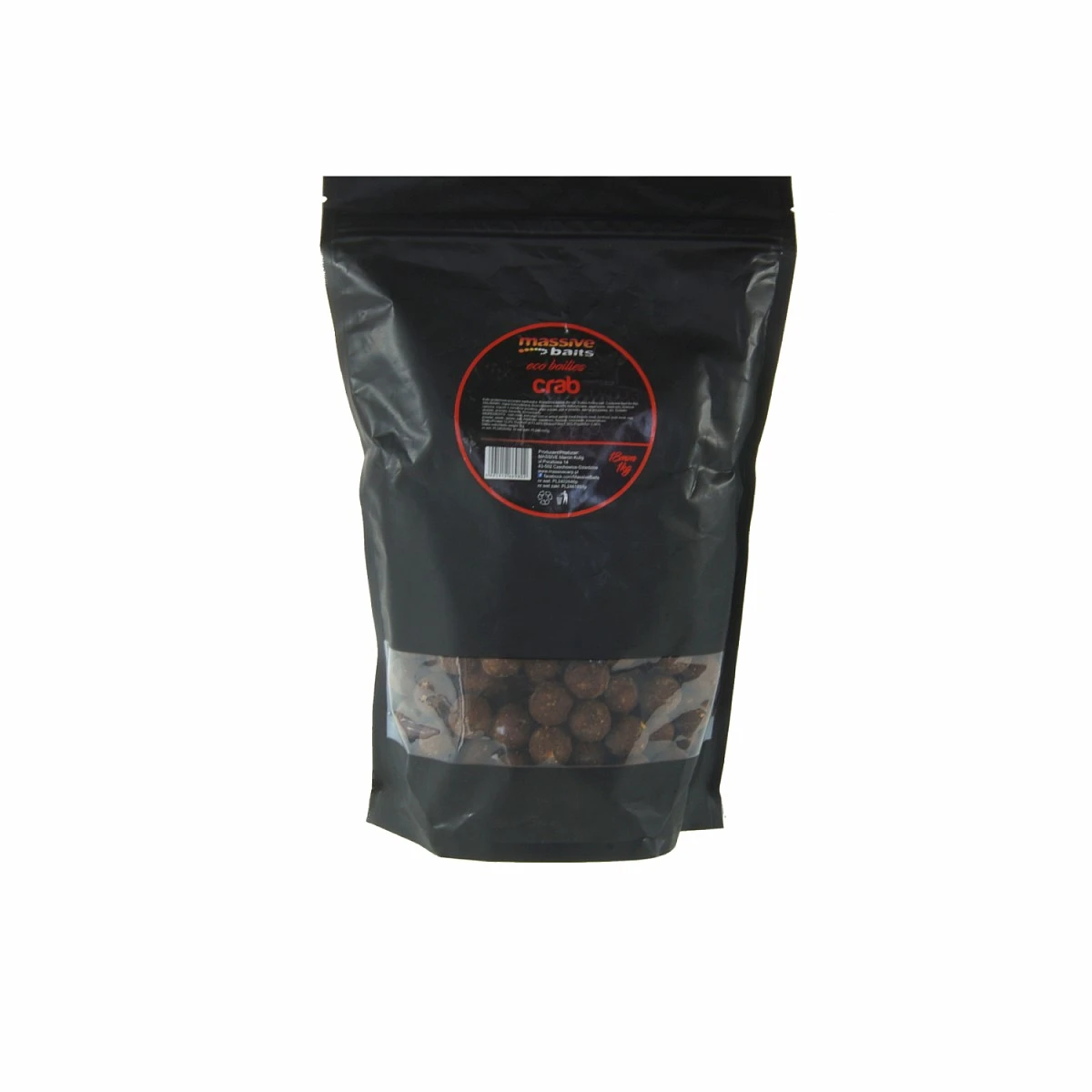 MassiveBaits Eco Boilies - Crabambalaj 18 mm / 1 kg - MPN: ECO04.1 - EAN: 5901912669802