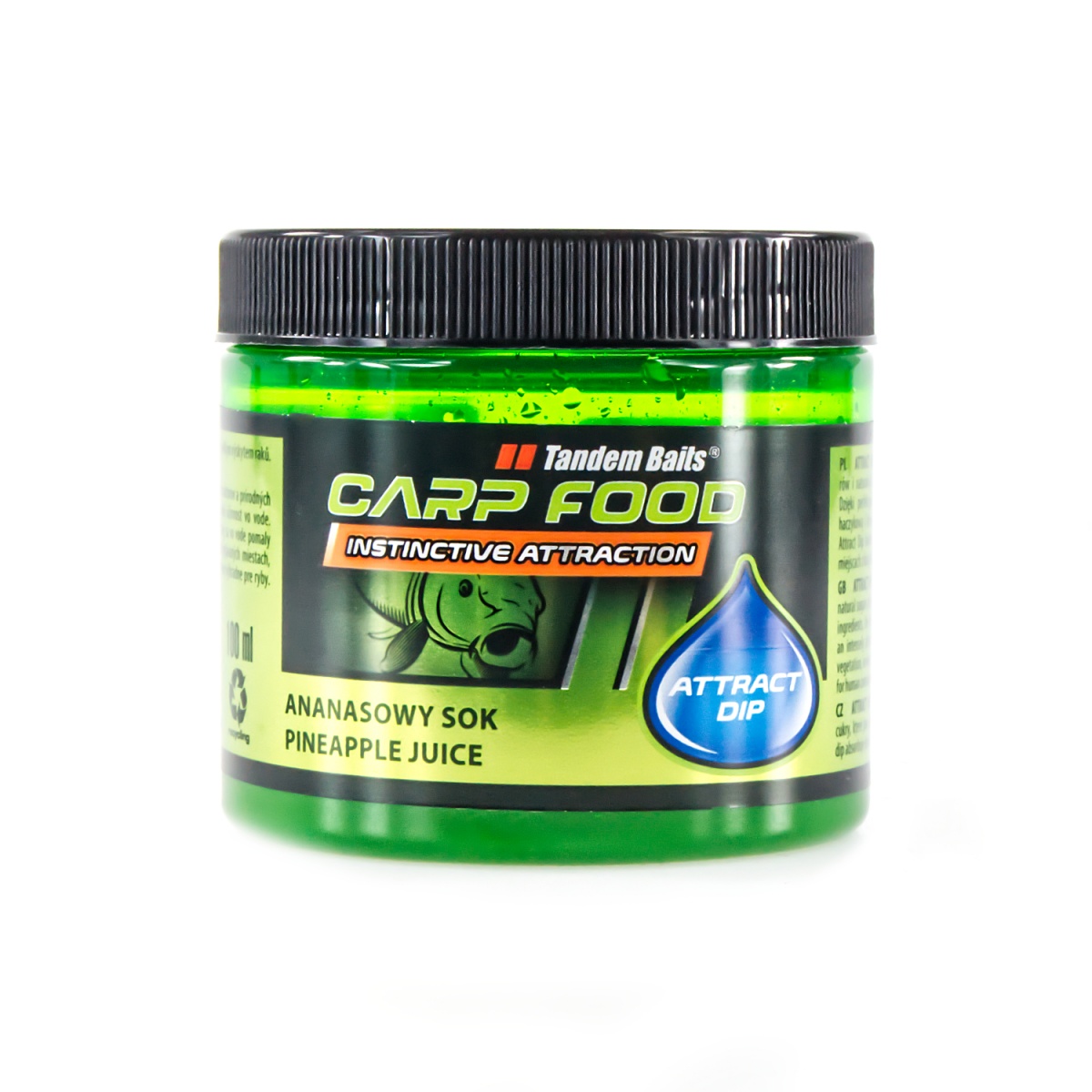 TandemBaits Carp Food Attract Dip - Ananasowy Sokopakowanie 100ml - MPN: 11761 - EAN: 5907666642917