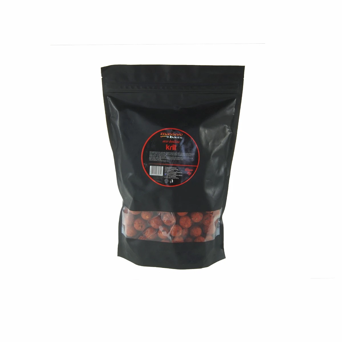 MassiveBaits Eco Boilies - Krillambalaj 18 mm / 1 kg - MPN: ECO07.1 - EAN: 5901912669819