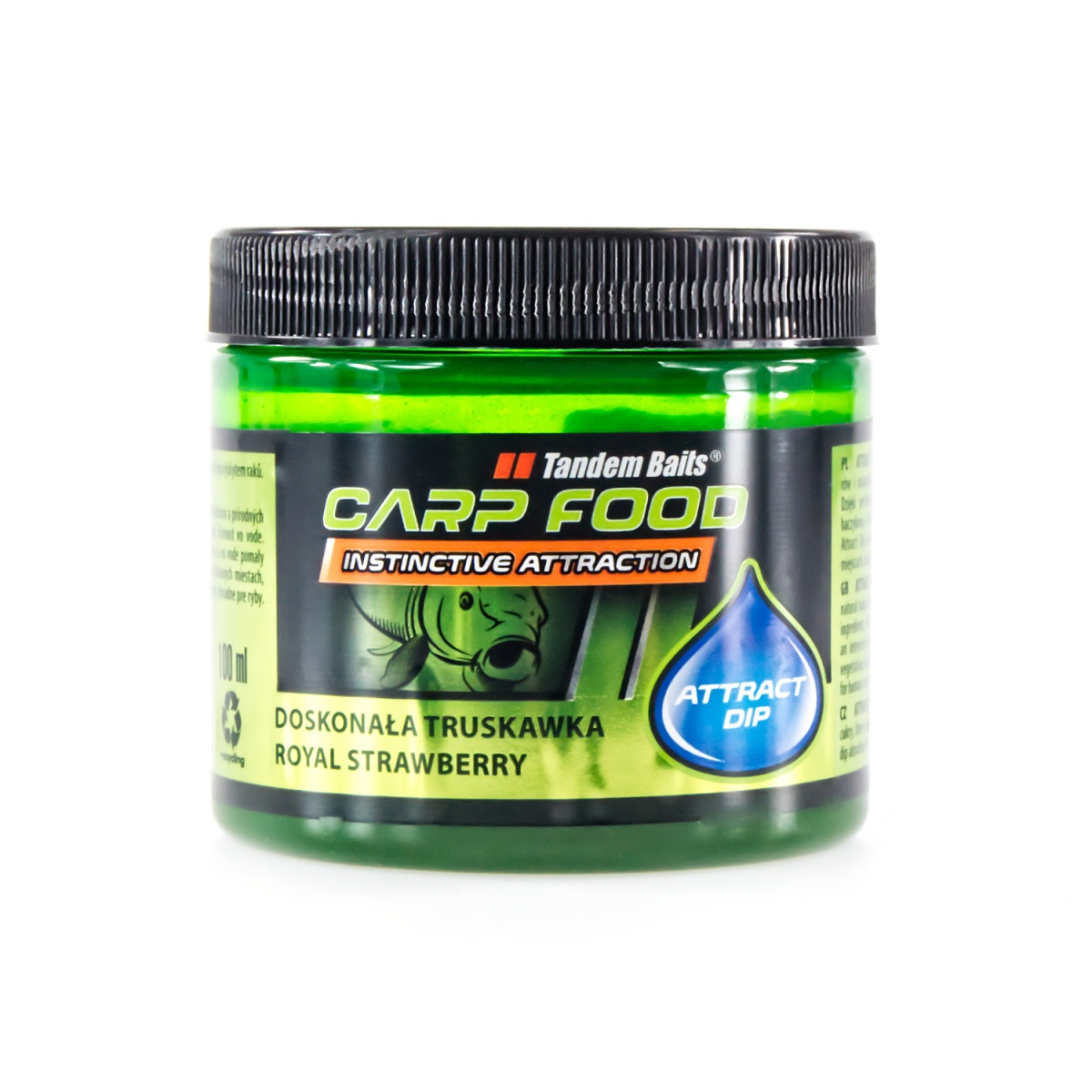 TandemBaits Carp Food Attract Dip - Doskonała Truskawkaopakowanie 100ml - MPN: 11759 - EAN: 5907666642894