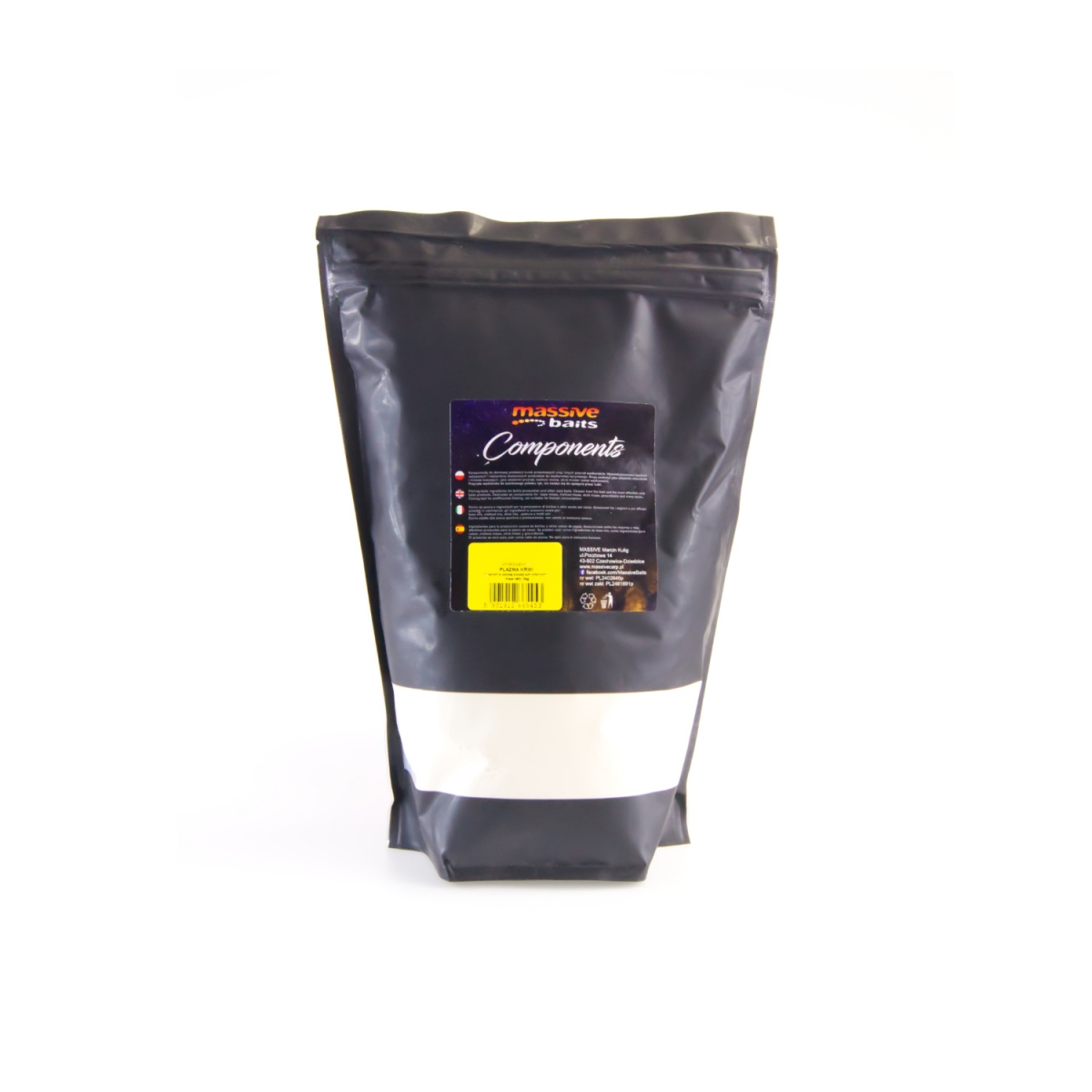 MassiveBaits Components - Plazma Krwiopakowanie 1kg - MPN: KP034 - EAN: 5901912665453