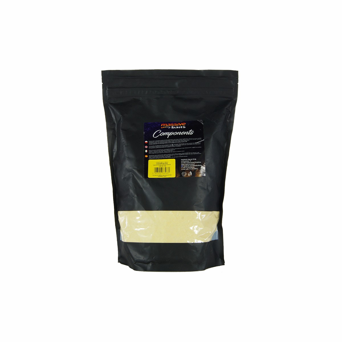 MassiveBaits - Mąka Kukurydzianaopakowanie 1 kg - MPN: KP051 - EAN: 5901912665637