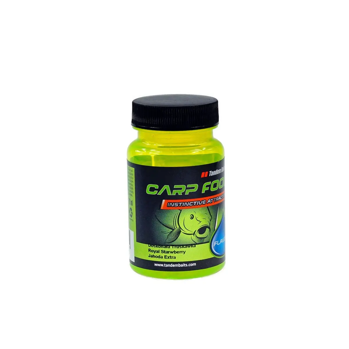 TandemBaits Carp Food Flavour - Vynikající Jahodaobal 70ml - MPN: 11442 - EAN: 5907666650639