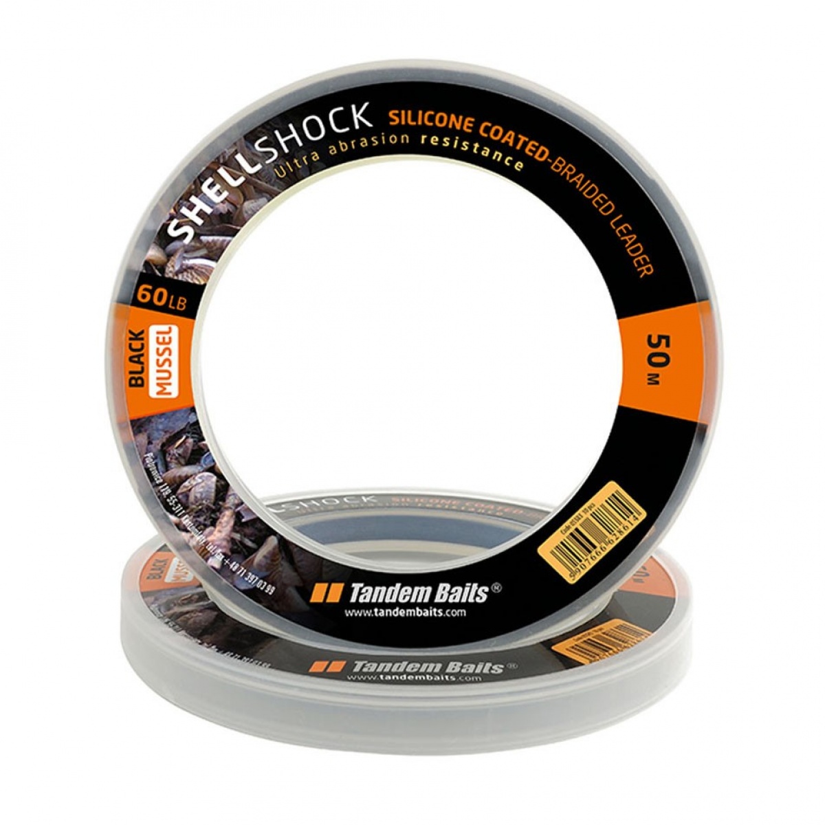 TandemBaits ShellShock Braided Leadersmodel 60lb - MPN: 02995 - EAN: 5907666664254