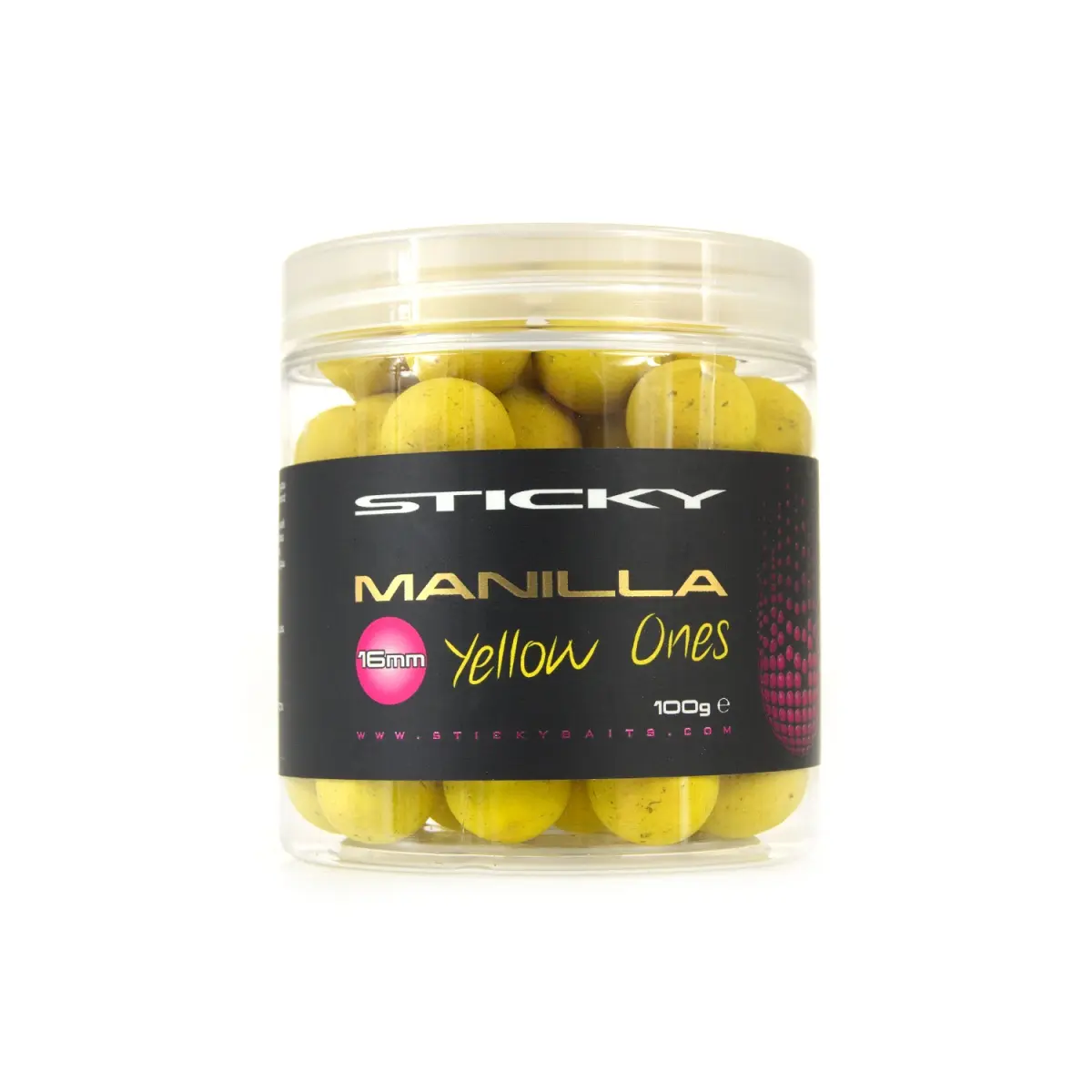 StickyBaits Yellow Ones Pop Ups - Manilla 16 mmsize 16 mm - MPN: MPY16 - EAN: 5060333111878